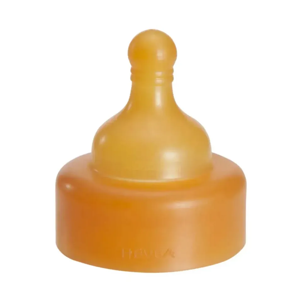 Hevea col large tétine caoutchouc naturel biberon