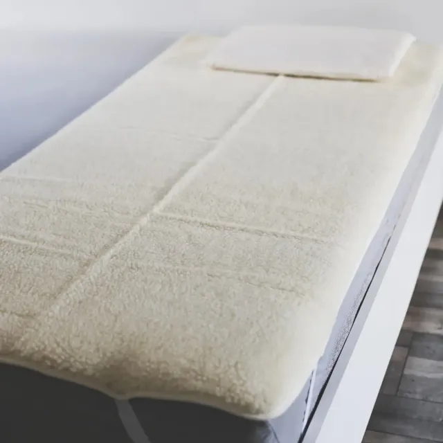 Sassoupi surmatelas fin laine vierge naturel