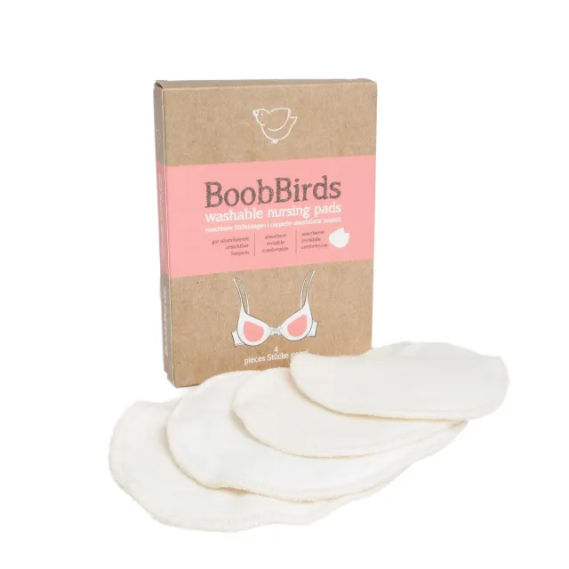BoobBirds coussinets d'allaitement lavables bambou