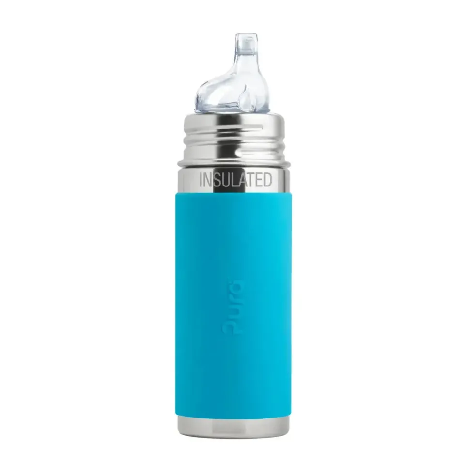 Pura gourde à bec inox isotherme 260 ml sans plastique