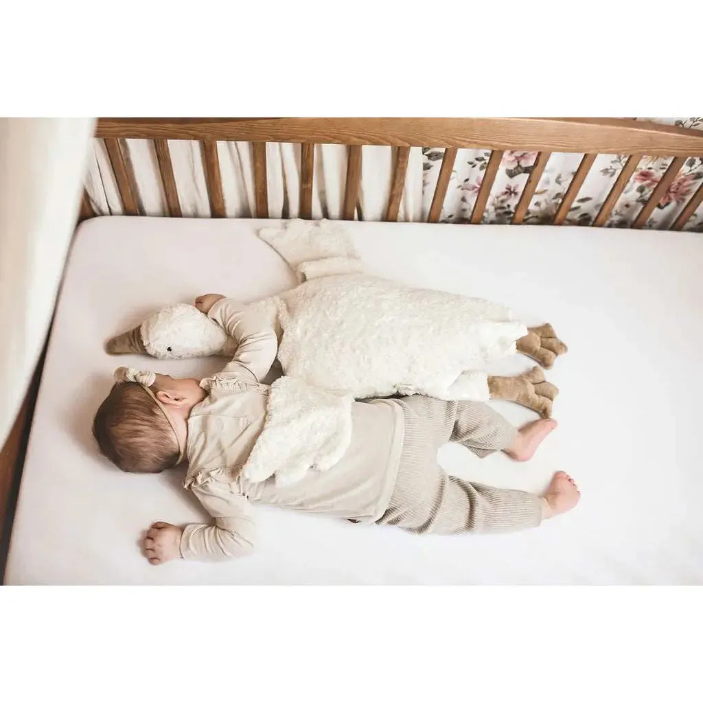 Senger Naturwelt doudou bouillotte Grande oie coton bio 48 cm