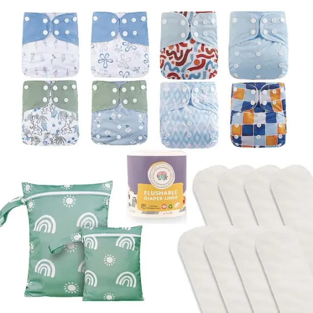 Ecobubs Reusable Complete Pack couches lavables