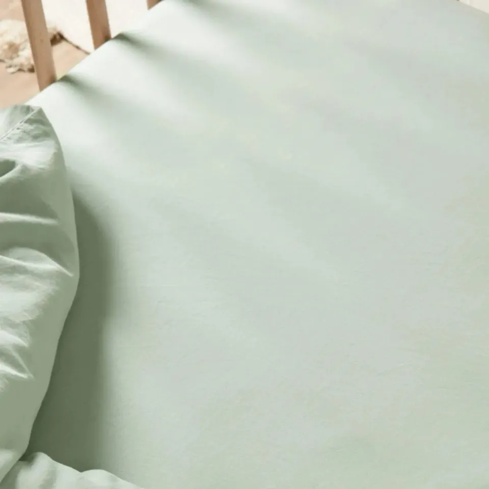 Kadolis drap-housse bébé satin coton bio
