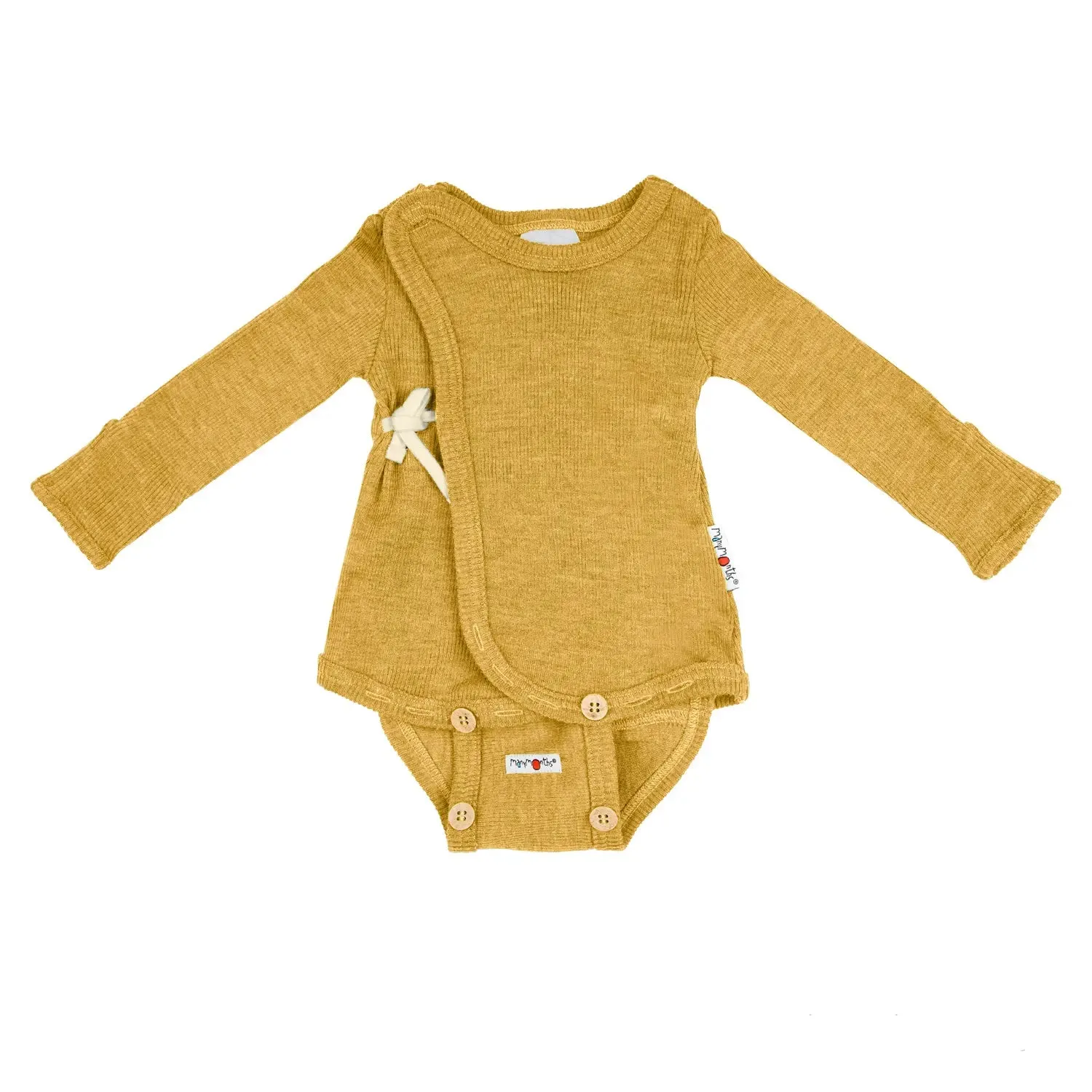 LiliNappy Manymonths body kimono laine mérinos bébé