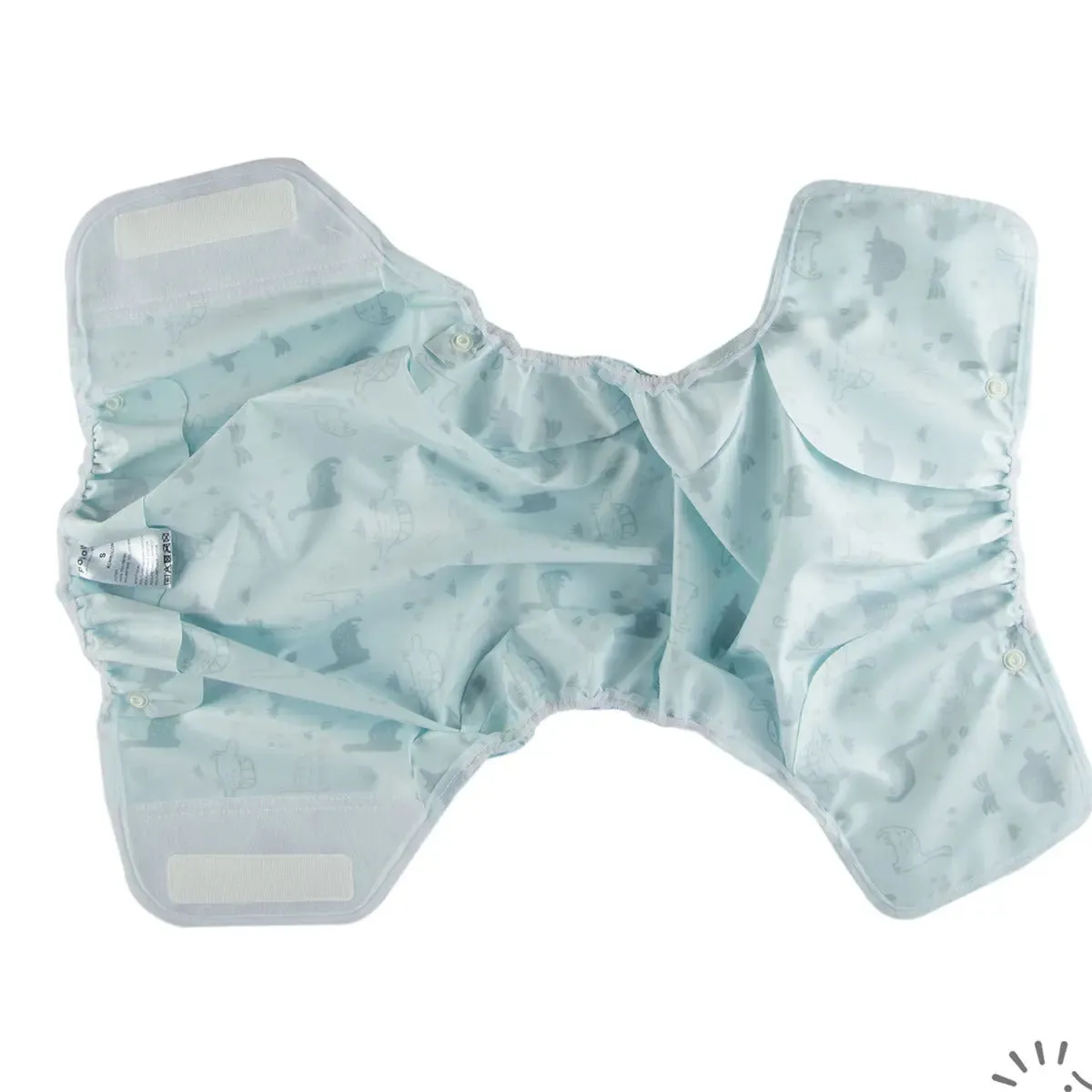 Popolini Kombolone XS couche lavable TE2 coton bio 10-15 kg
