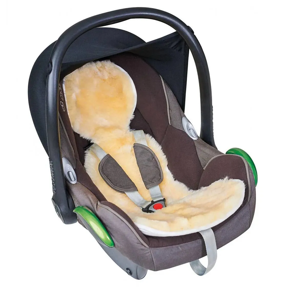 Fellhof Unifit peau d'agneau siège auto mérinos coton