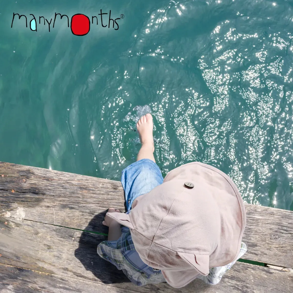 Manymonths Kitty chapeau soleil chanvre coton bio
