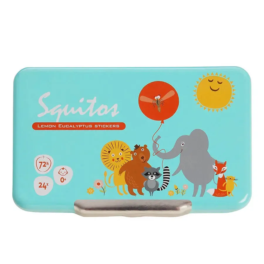 Squitos patchs anti-moustiques naturels eucalyptus