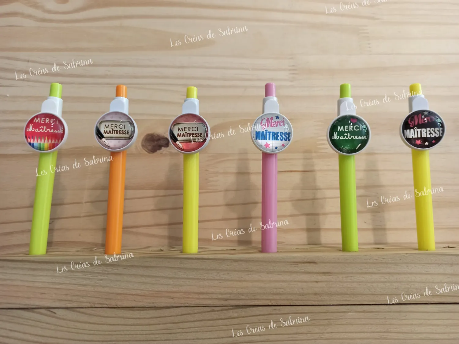 Les Créas de Sabrina stylo bille personnalisé réutilisable
