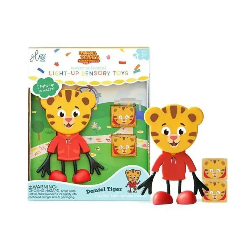 Glo Pals jouet bain lumineux sensoriel avec cubes