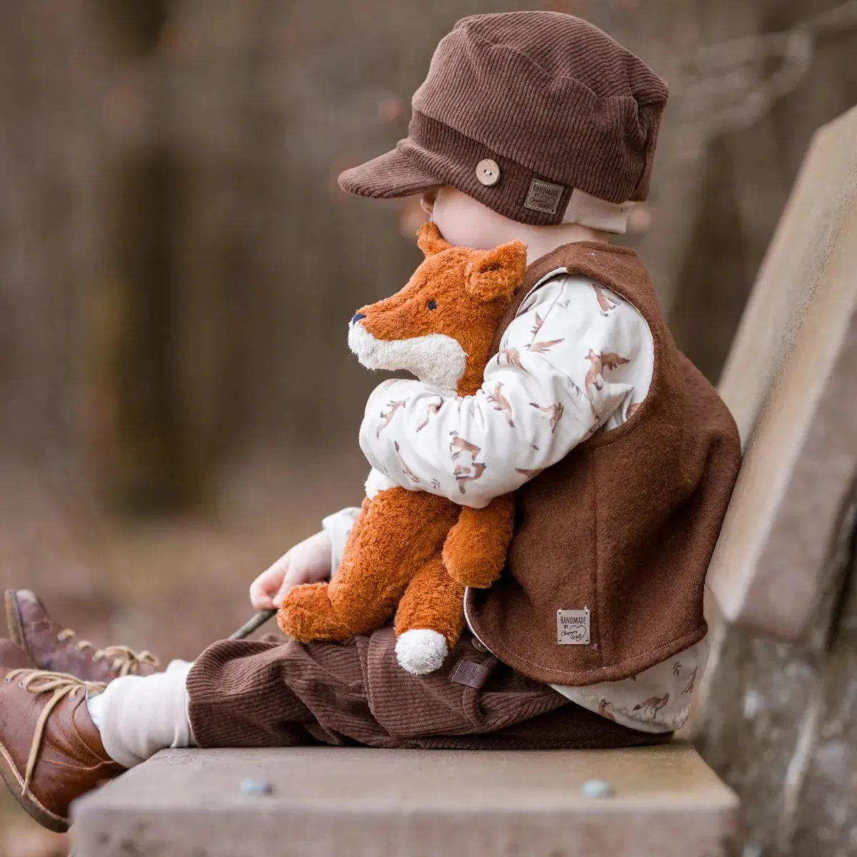 LiliNappy Senger Naturwelt doudou Renard coton bio laine