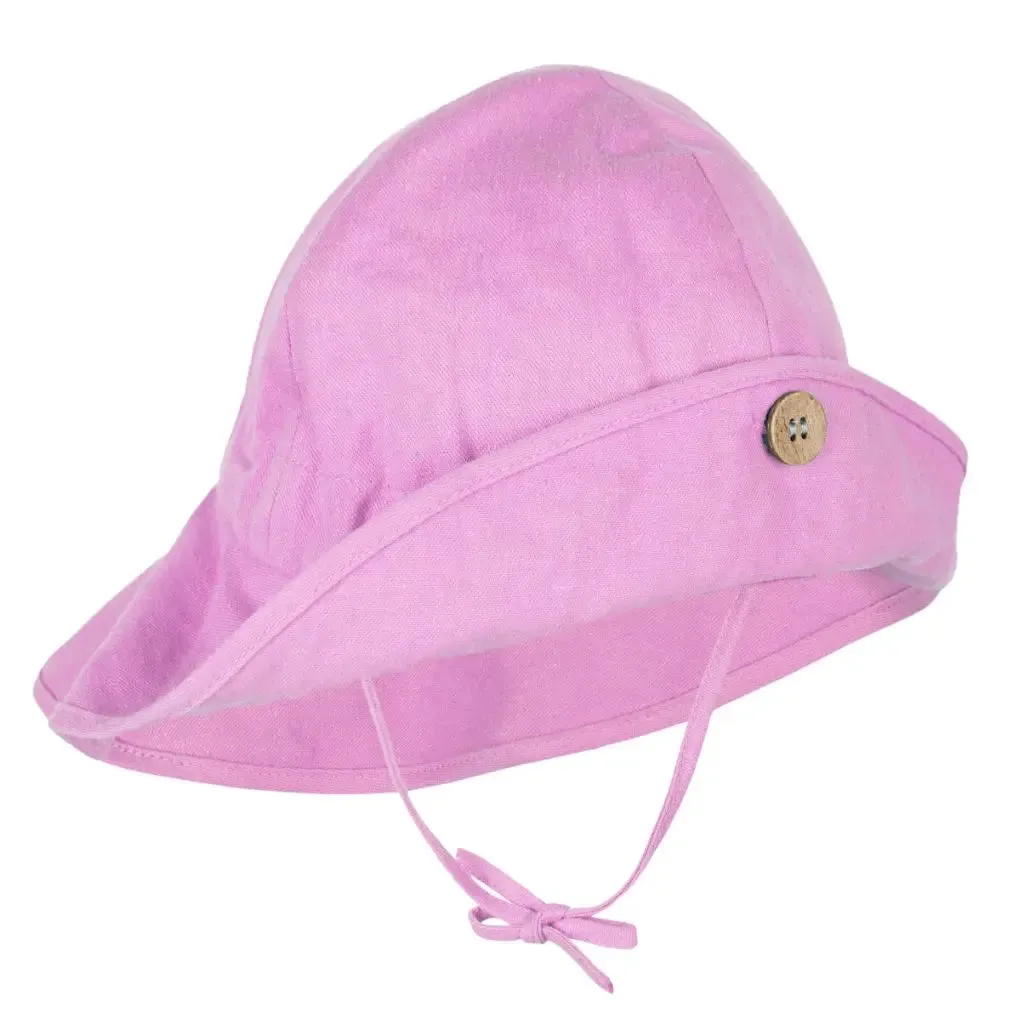 Manymonths chapeau soleil chanvre coton bio enfant