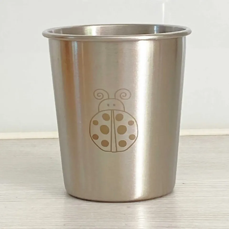 Joli Monde verre enfant en inox 18/8, 180 ml