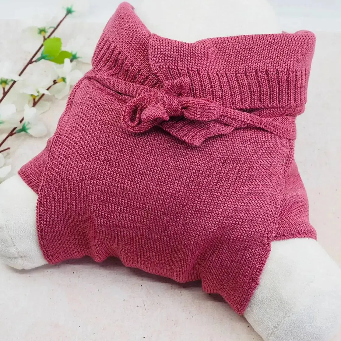 Glückswindel culotte laine à nouer sans plastique