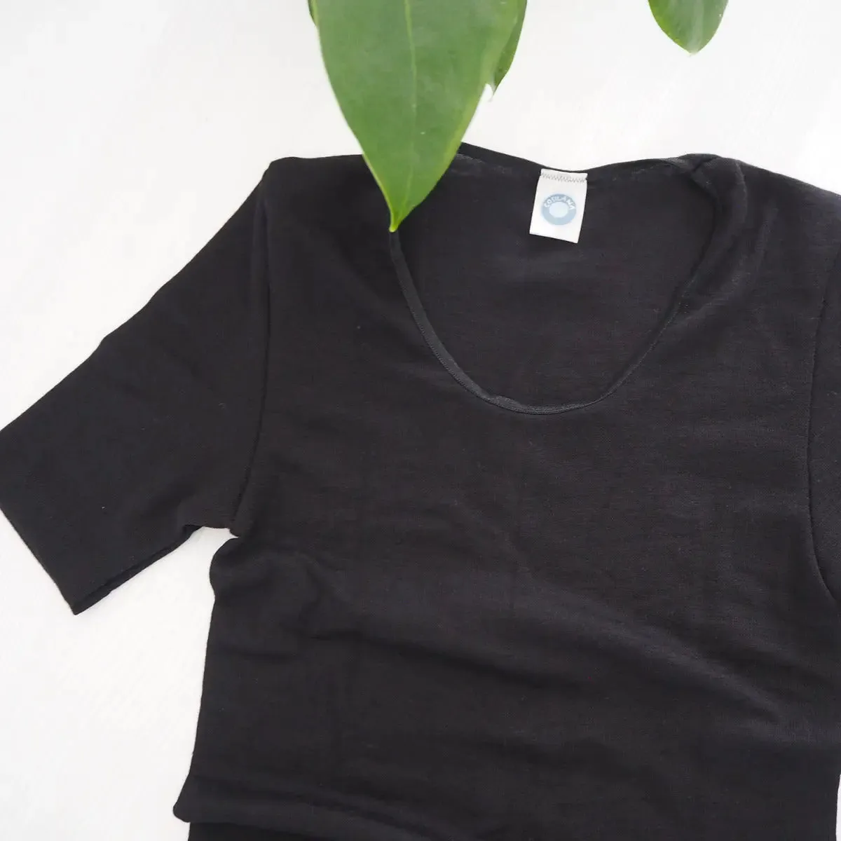 Cosilana t-shirt manches courtes femme laine soie