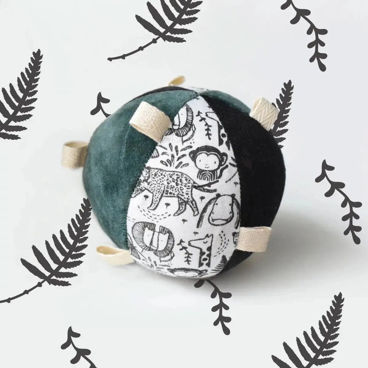 Wee Gallery balle sensorielle coton bio 10cm