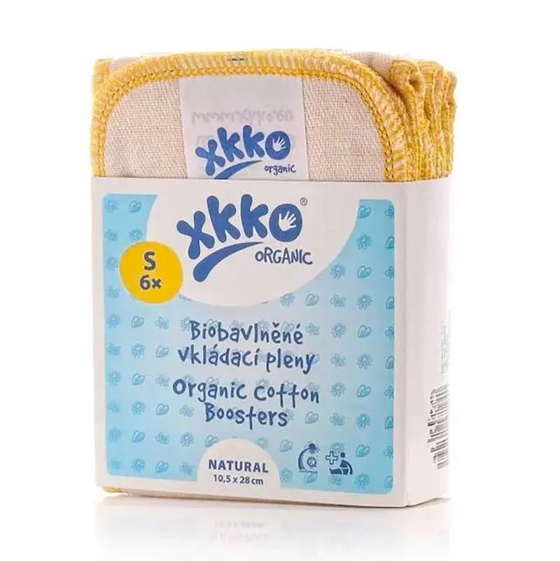 XKKO lot 6 doublures coton bio ultra absorbantes