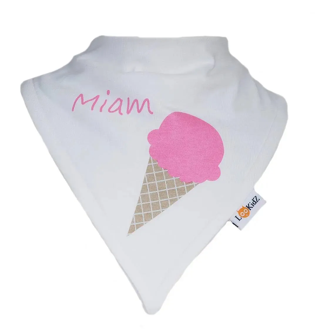 Lookidz bavoir bandana coton micropolaire