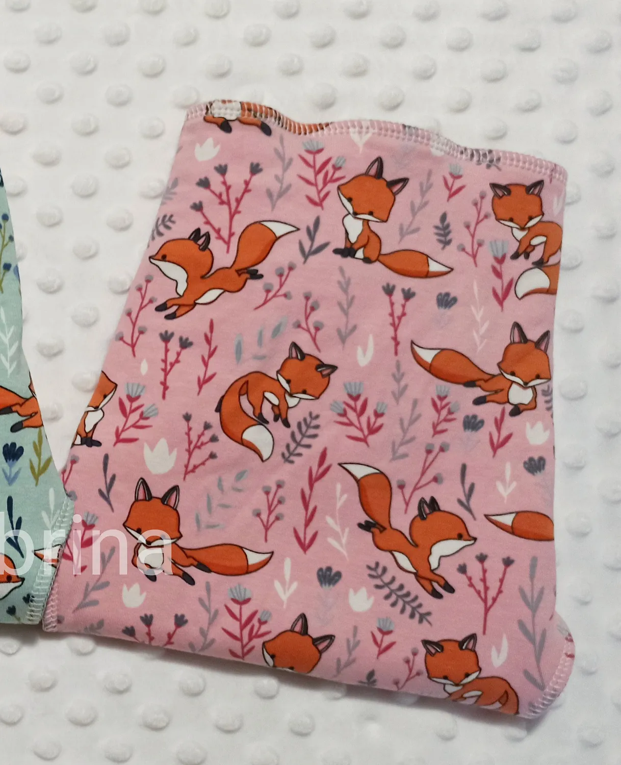 Les Créas de Sabrina couche lavable contour coton