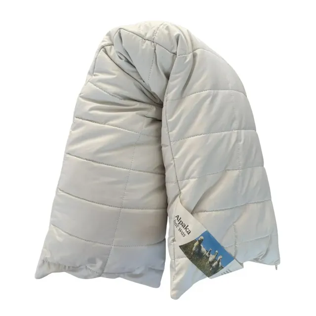 Sassoupi coussin soutien alpaga laine vierge 35x140