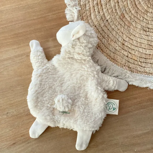 Pitigaïa mouton doudou coton bio fabrication française