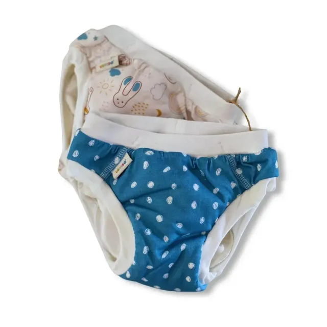 Imse Vimse culotte d'apprentissage coton bio lot de 2