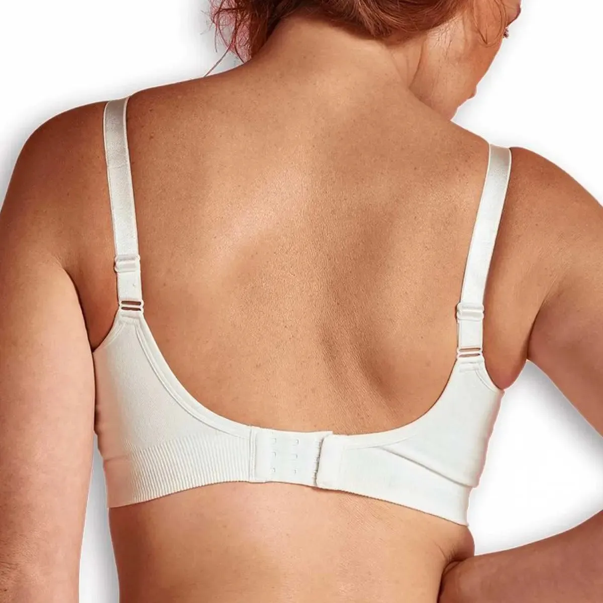 Carriwell soutien-gorge allaitement coton bio blanc sans armatures
