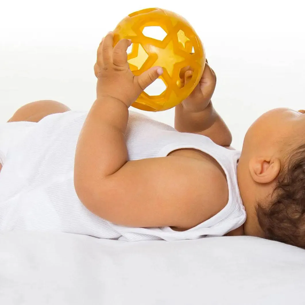 Hevea Star Ball balle sensorielle caoutchouc recyclé