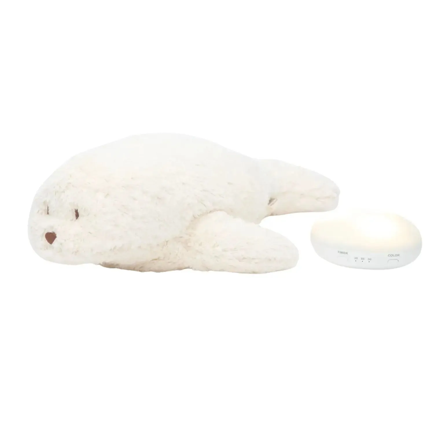 Moonie peluche bruit rose bébé coton bio