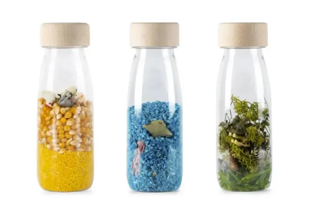 Petit Boum lot 3 bouteilles sensorielles