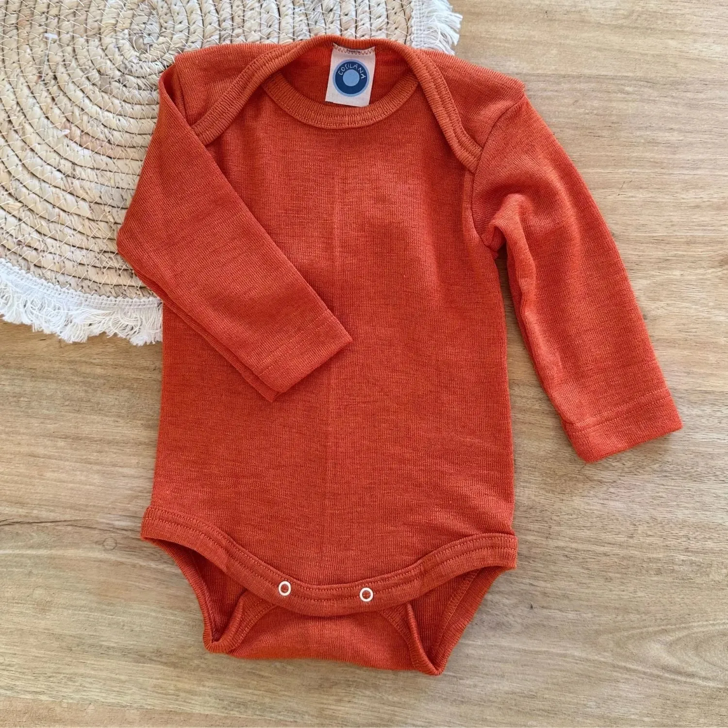 Cosilana Body Manches Longues Laine et Soie