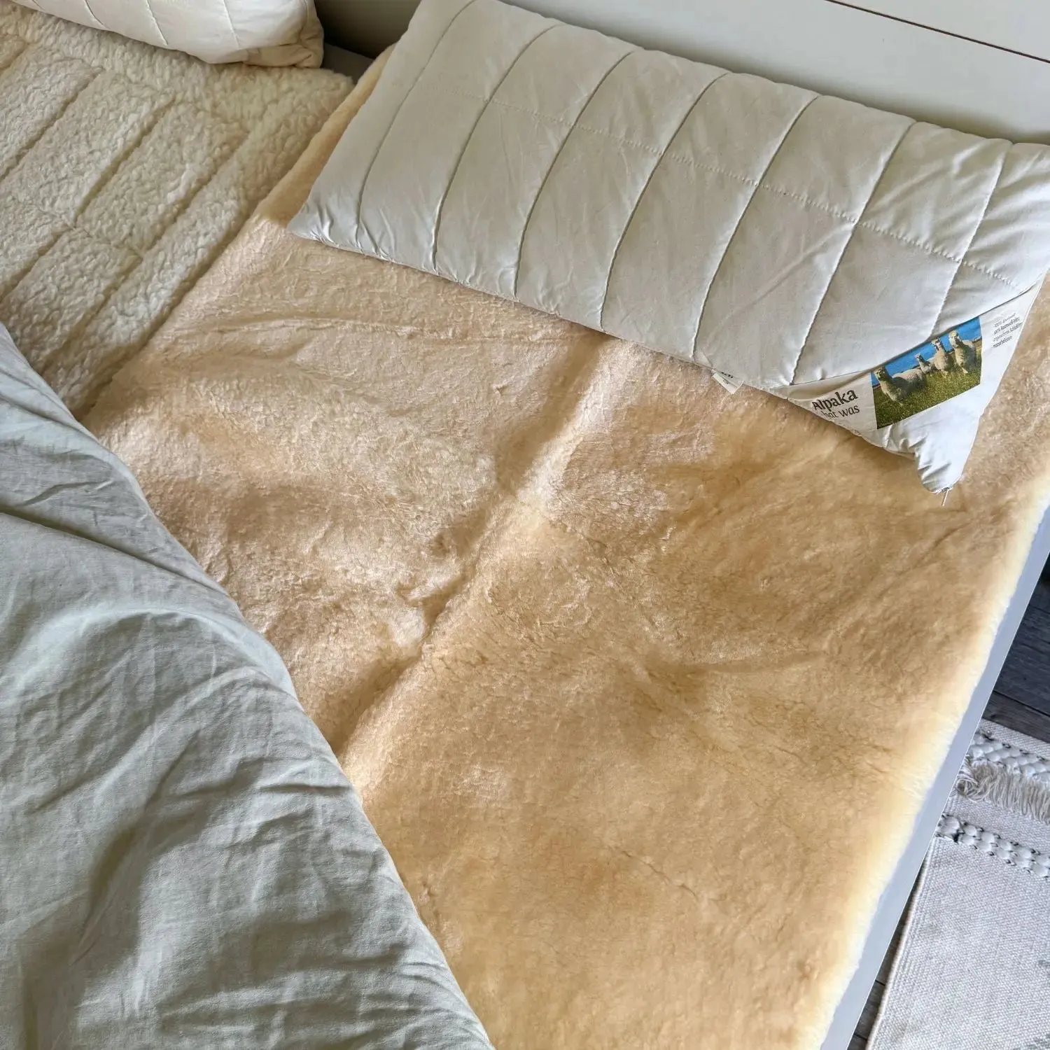 Fellhof Classic surmatelas peau d’agneau mérinos