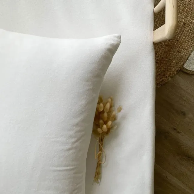 LiliNappy Kadolis protège-oreiller flanelle coton bio