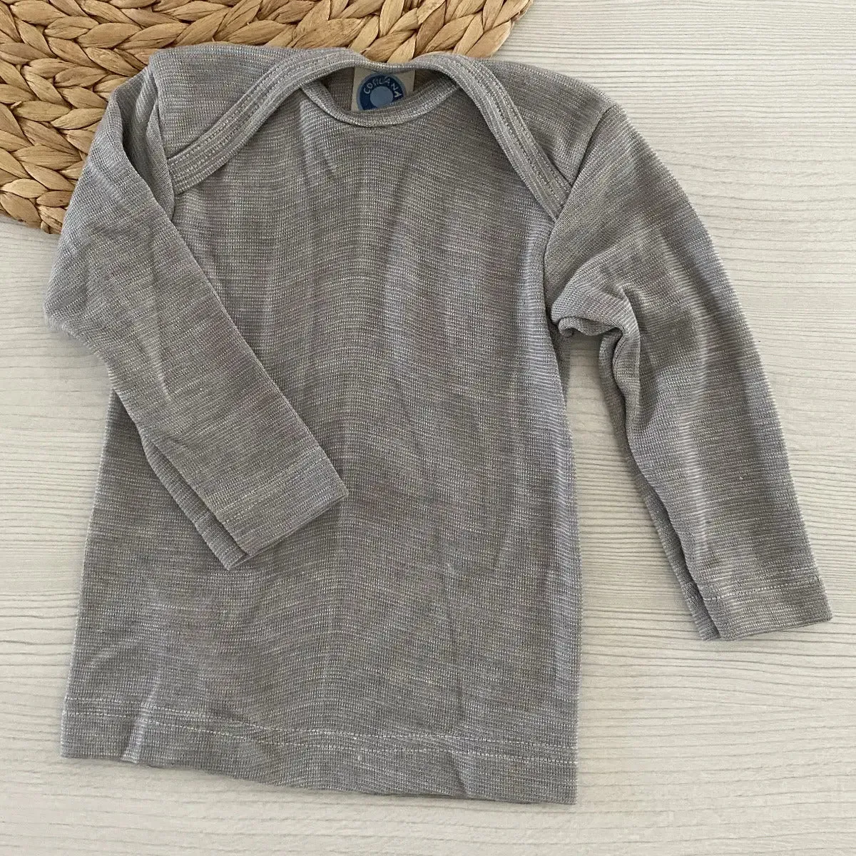 Cosilana T-shirt bébé manches longues laine et soie