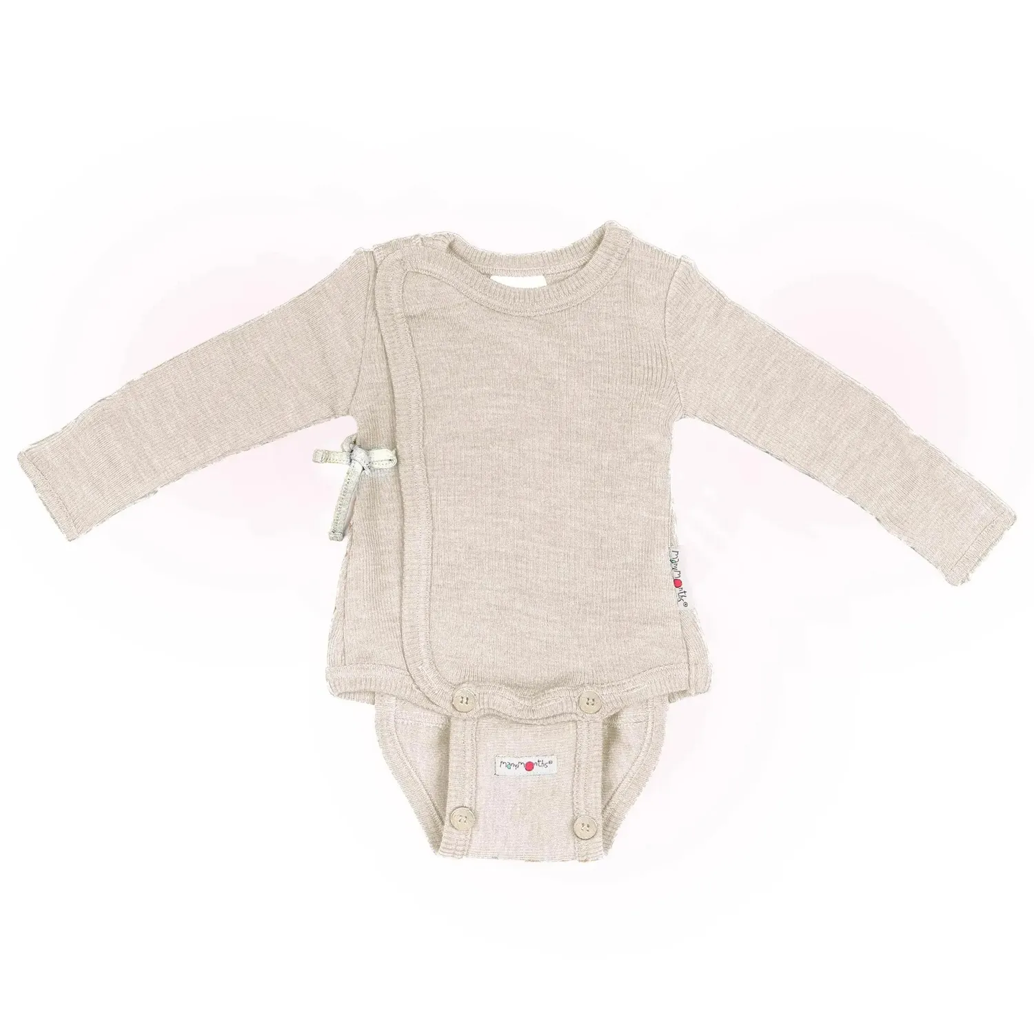 LiliNappy Manymonths body kimono laine mérinos bébé