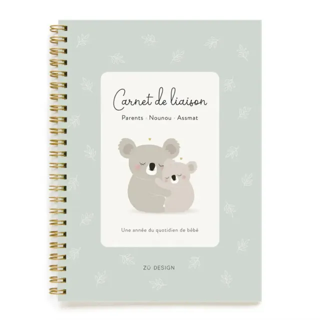 Zü carnet de liaison parents-nounou A5 1 an