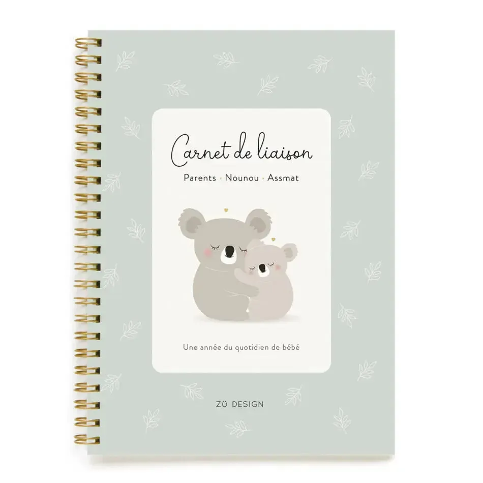 Zü carnet de liaison parents-nounou A5 1 an