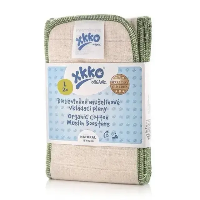 XKKO lot de 2 longues doublures coton bio