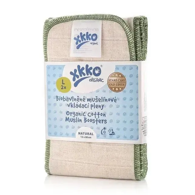 XKKO lot de 2 longues doublures coton bio