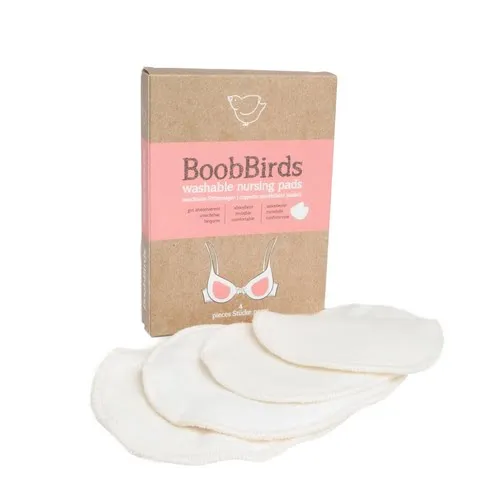 BoobBirds Coussinets d’allaitement lavables bambou