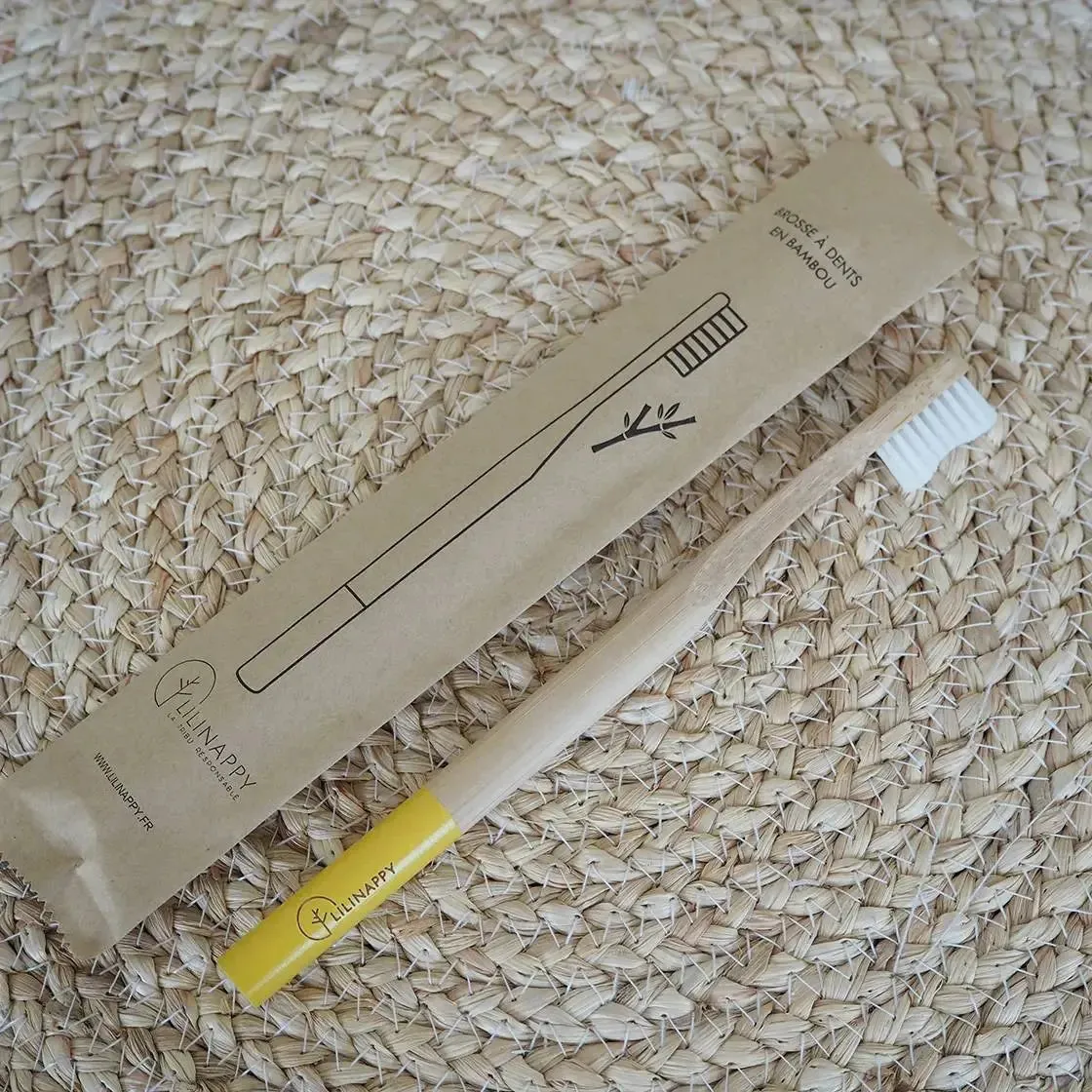 LiliNappy brosse à dents en bambou adultes