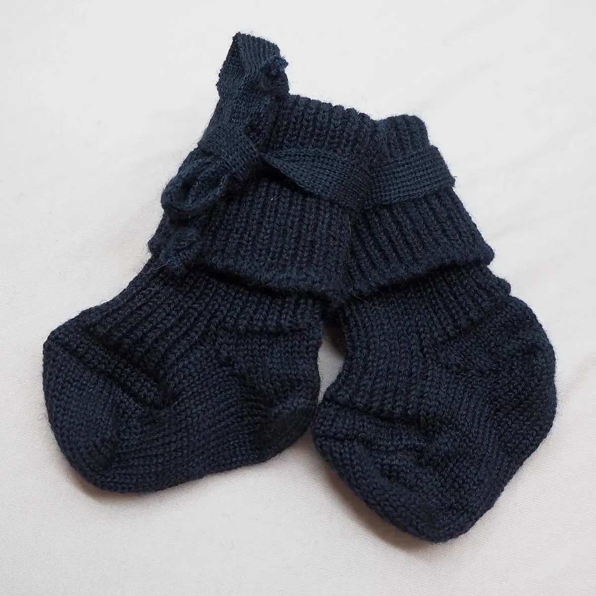Hirsch Natur Chaussettes Pure Laine Nouveau-né