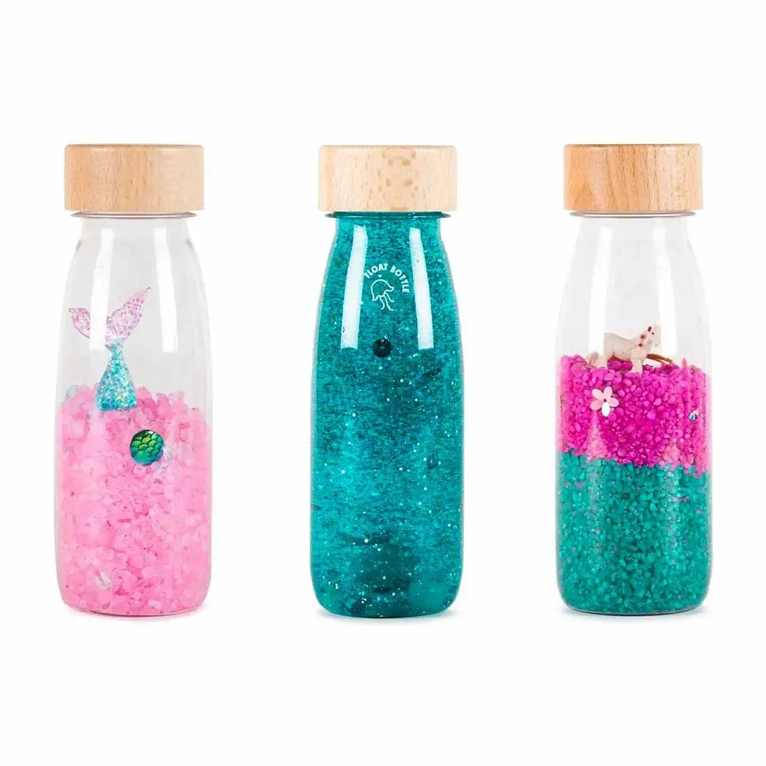 Petit Boum lot 3 bouteilles sensorielles