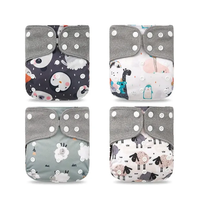 Ecobubs couches lavables lot de 4 imperméables
