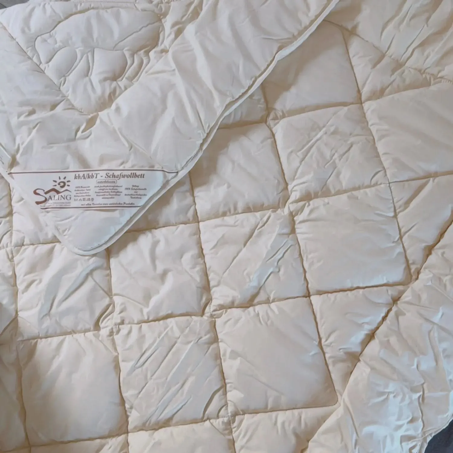 Saling MONO couette laine mouton bio