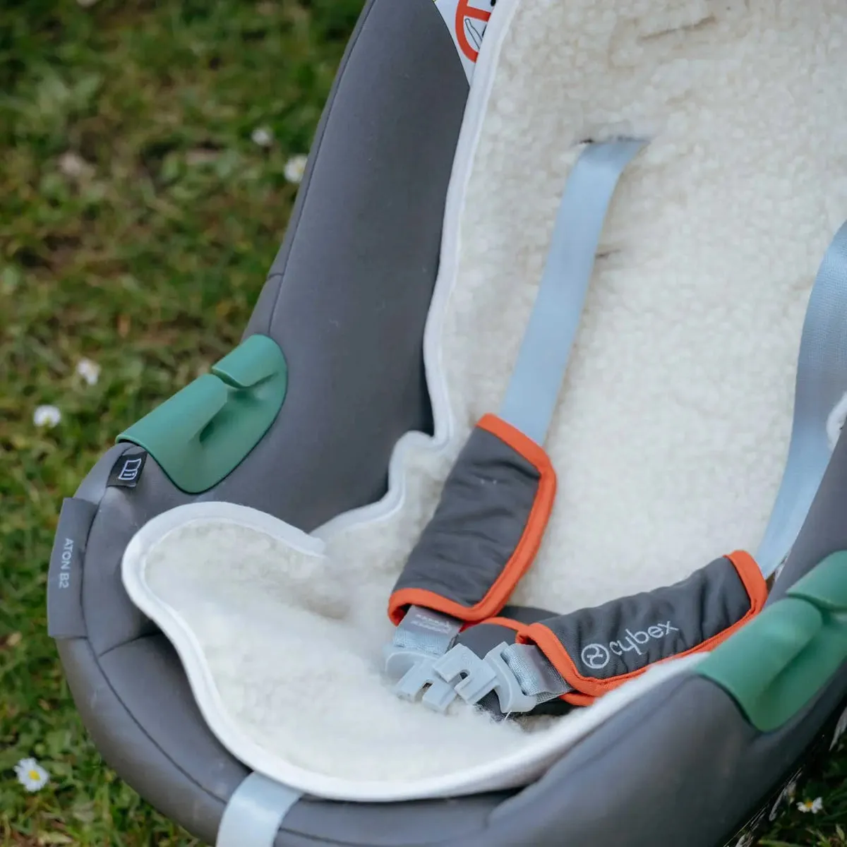 Sassoupi assise poussette siège auto laine