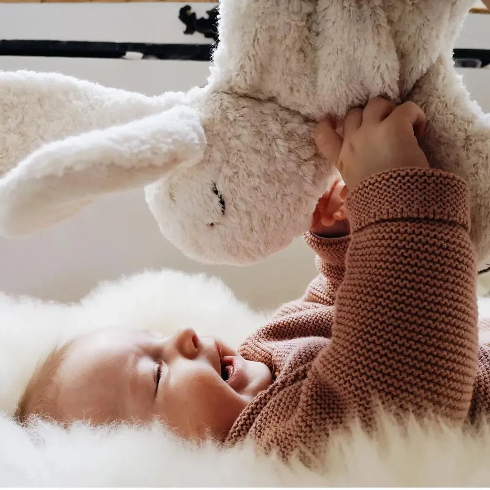 Senger Naturwelt doudou bouillotte lapin coton bio