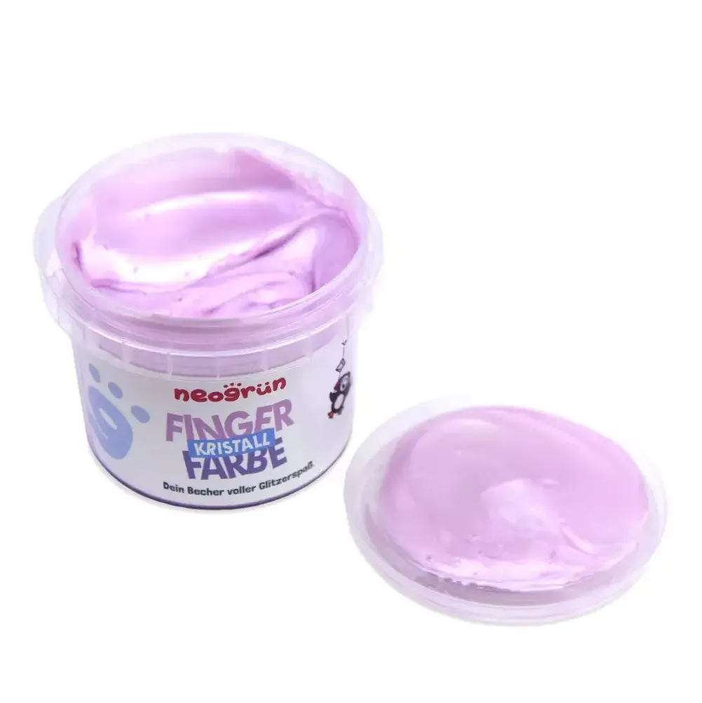 Neogrün peinture doigt bio vegan 90 g pailletée