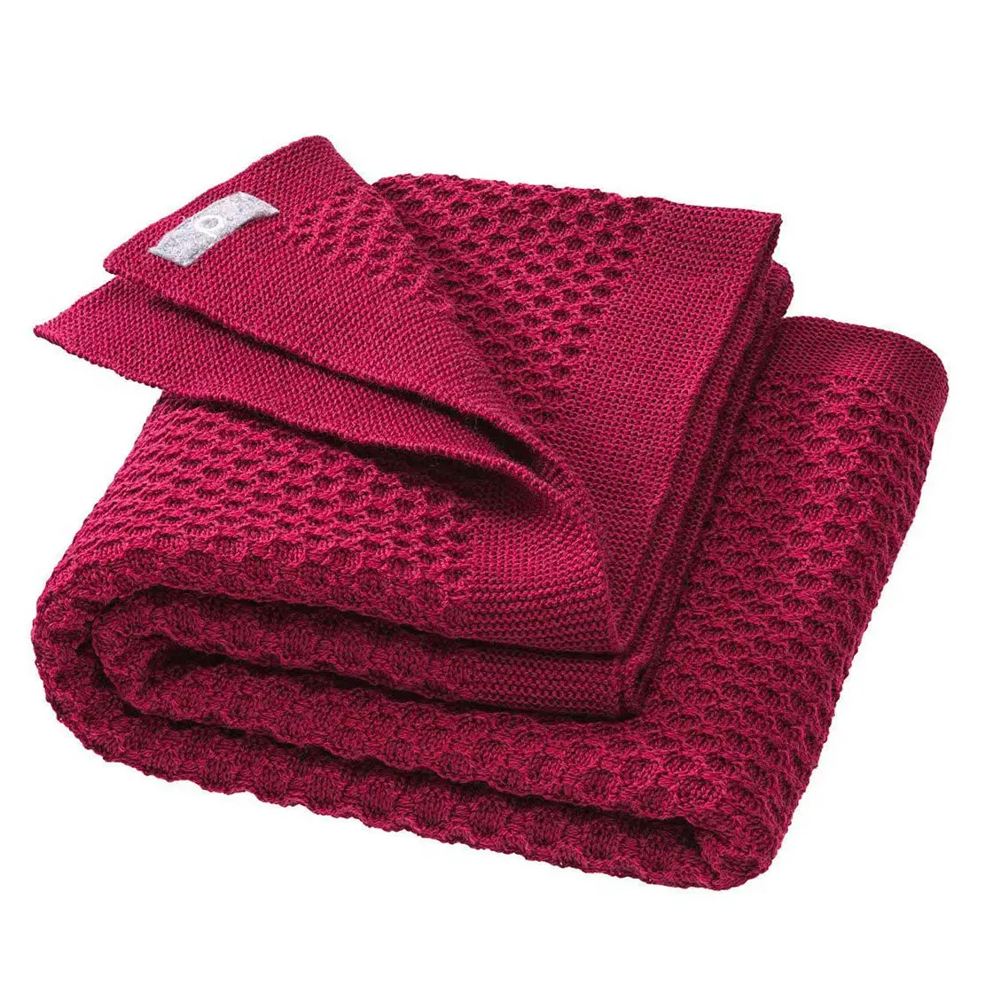 Disana Couverture Bébé Nid d'Abeilles Laine