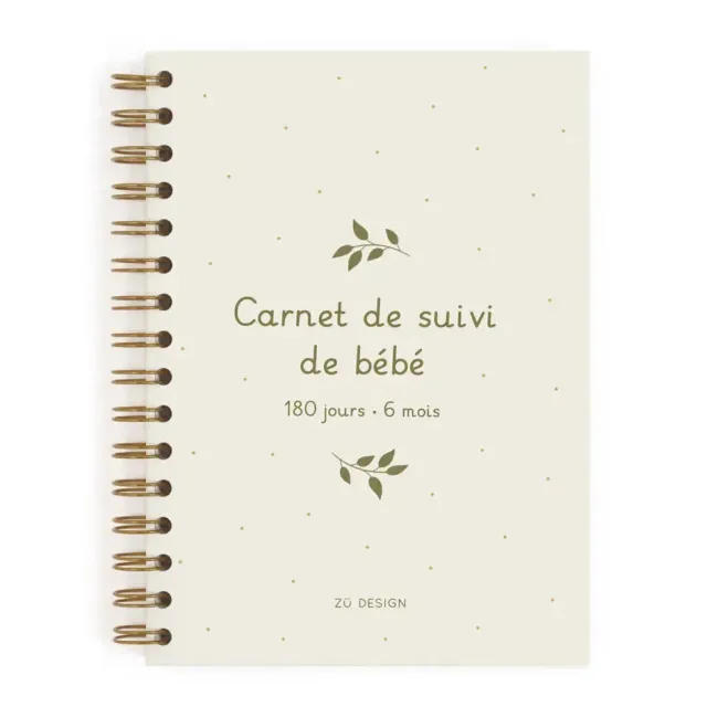 Zü carnet suivi premiers jours 0-6 mois souvenir